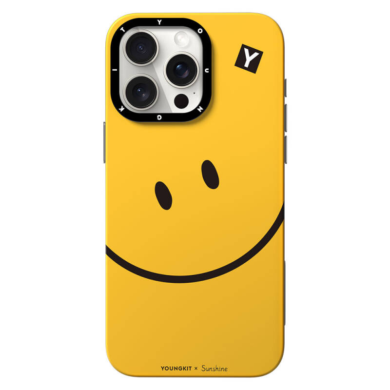 Apple iPhone 14 Pro Case Magsafe Charging Featured Sunshine Design Youngkit Daily Happy Series Cover - 2