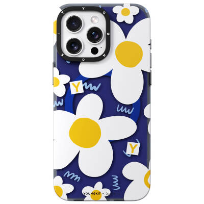 Apple iPhone 14 Pro Case Magsafe Charging Featured Sunshine Designed Youngkit Spring Breeze Series Cover - 1