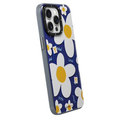 Apple iPhone 14 Pro Case Magsafe Charging Featured Sunshine Designed Youngkit Spring Breeze Series Cover - 6