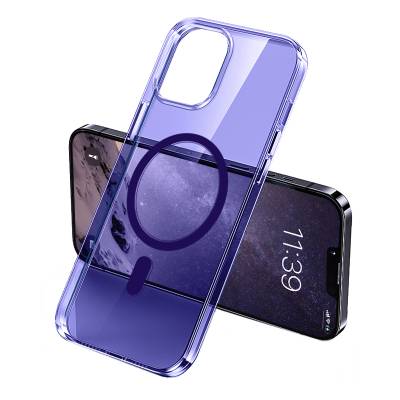 Apple iPhone 14 Pro Case Magsafe Charging Featured Transparent Hard PC Wlons Pita Cover - 1