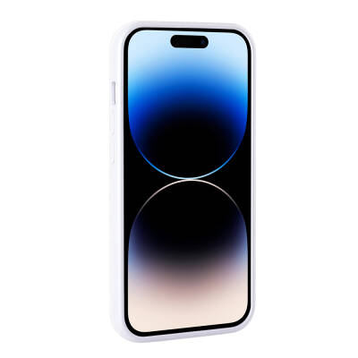 Apple iPhone 14 Pro Case Shiny Stone Design Zore Diamond Cover - 8