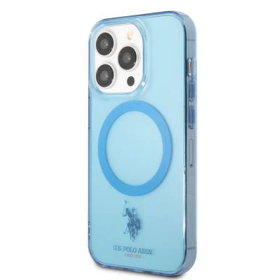 Apple iPhone 14 Pro Case U.S. POLO ASSN. Magsafe Transparent Design Cover with Charging Feature - 2