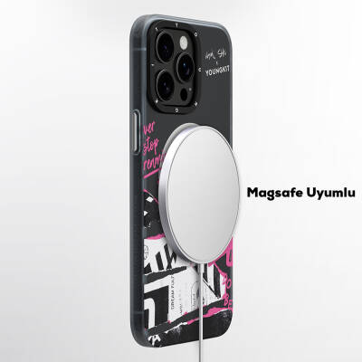 Apple iPhone 14 Pro Case with Magsafe Charging Feature Shu Design Youngkit Dreamland Series Cover - 10