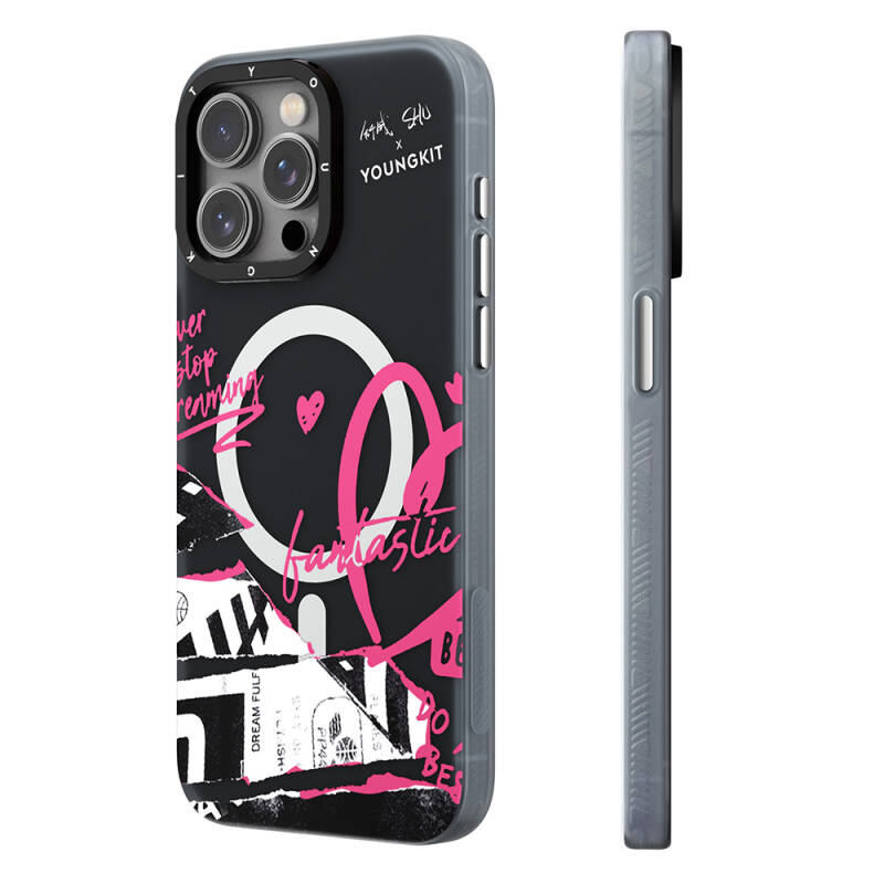 Apple iPhone 14 Pro Case with Magsafe Charging Feature Shu Design Youngkit Dreamland Series Cover - 1