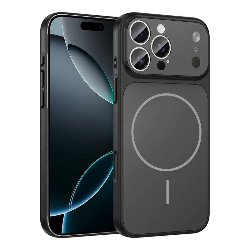 Apple iPhone 14 Pro Case Zore M-Safe Charging Camera Protection Formen Cover - 2