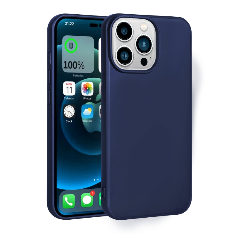 Apple iPhone 14 Pro Case Zore Premier Silicone Cover - 6