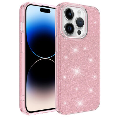 Apple iPhone 14 Pro Case Zore Shining Silicon - 4