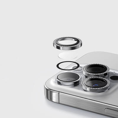 Apple iPhone 14 Pro Casebang Gem Kamera Lens Koruyucu - 3