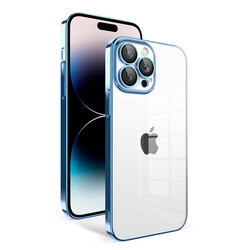 Apple iPhone 14 Pro Kılıf Kamera Korumalı Renkli Çerçeveli Zore Garaj Kapak - 6
