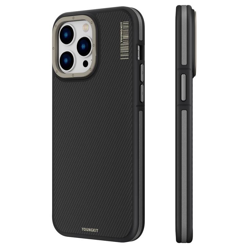 Apple iPhone 14 Pro Kılıf M-safe Şarj Özellikli YoungKit 600D Kapak - 2