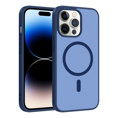 Apple iPhone 14 Pro Kılıf M-safe Şarj Özellikli Zore Babet Kapak - 3