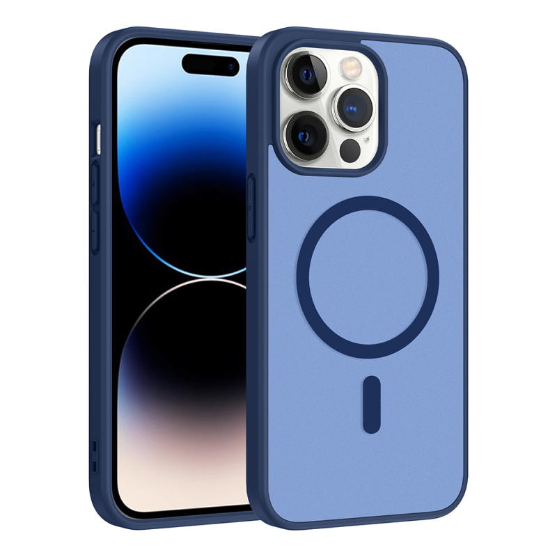 Apple iPhone 14 Pro Kılıf M-safe Şarj Özellikli Zore Babet Kapak - 3