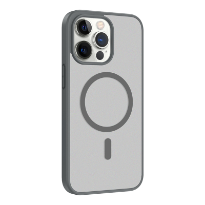 Apple iPhone 14 Pro Kılıf M-safe Şarj Özellikli Zore Babet Kapak - 9