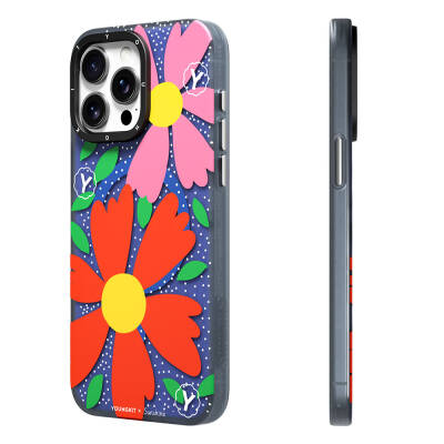 Apple iPhone 14 Pro Kılıf Magsafe Şarj Özellikli Sunshine Tasarımlı Youngkit Colorful Serisi Kapak - 3