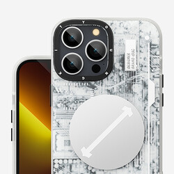 Apple iPhone 14 Pro Kılıf Magsafe Şarj Özellikli YoungKit Technology Serisi Kapak - 15