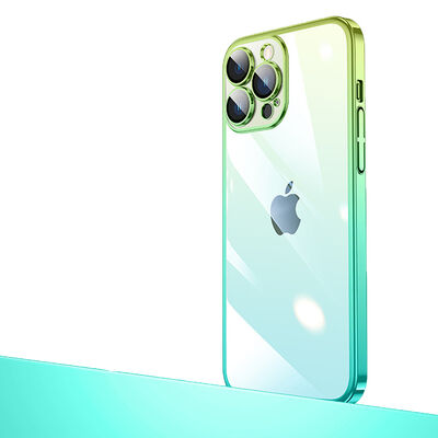 Apple iPhone 14 Pro Kılıf Parlak Renk Geçişli Kamera Korumalı Zore Senkron Kapak - 2