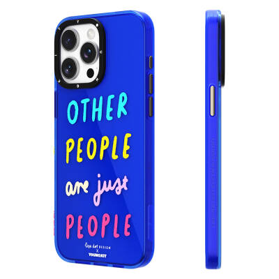 Apple iPhone 14 Pro Kılıf Yazı Desenli Youngkit Mindfulness Serisi Kapak - 1
