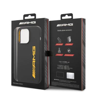 Apple iPhone 14 Pro Max Case AMG Silicone Big Logo Design Cover - 3