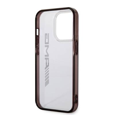 Apple iPhone 14 Pro Max Case AMG Transparent Black Frame Design Cover - 2