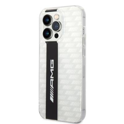 Apple iPhone 14 Pro Max Case AMG Transparent Double Layer Carbon Design II Cover - 2