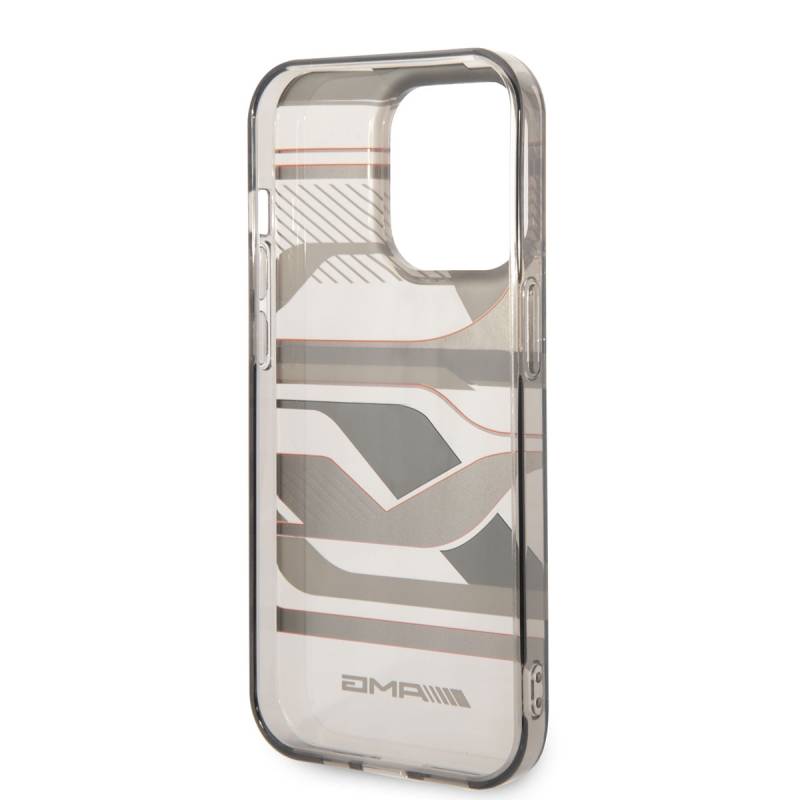 Apple iPhone 14 Pro Max Case AMG Transparent Graphic Design Cover - 3