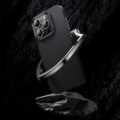 Apple iPhone 14 Pro Max Case Carbon Fiber Benks 600D Essential Kevlar Cover - 3