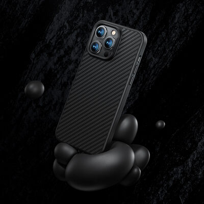 Apple iPhone 14 Pro Max Case Carbon Fiber Benks Civilian Aramid Protective Cover - 6