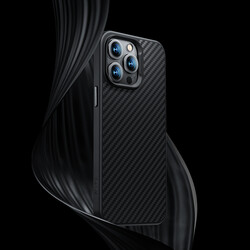 Apple iPhone 14 Pro Max Case Carbon Fiber Benks Civilian Aramid Protective Cover - 3