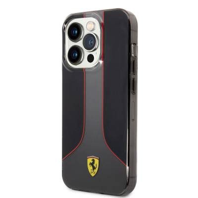 Apple iPhone 14 Pro Max Case Ferrari Gradient Printed Design Cover - 2