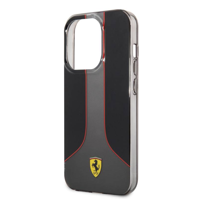 Apple iPhone 14 Pro Max Case Ferrari Gradient Printed Design Cover - 4