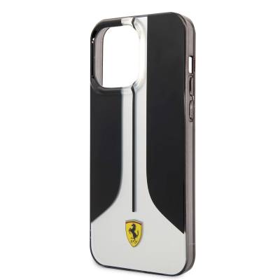 Apple iPhone 14 Pro Max Case Ferrari Original Licensed 296 Striped Design Cover - 7