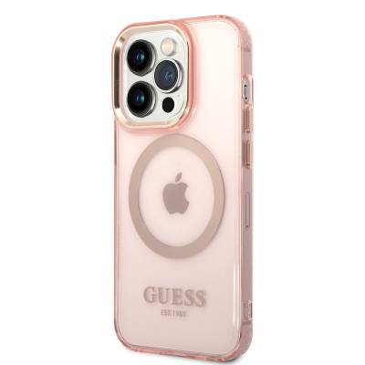 Apple iPhone 14 Pro Max Case GUESS Magsafe Charge Feature Airbag Design Cover - 2