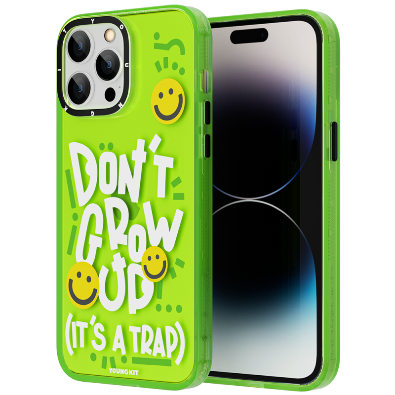 Apple iPhone 14 Pro Max Case Happy Mod Figured YoungKit Happy Mood Series Cover - 10