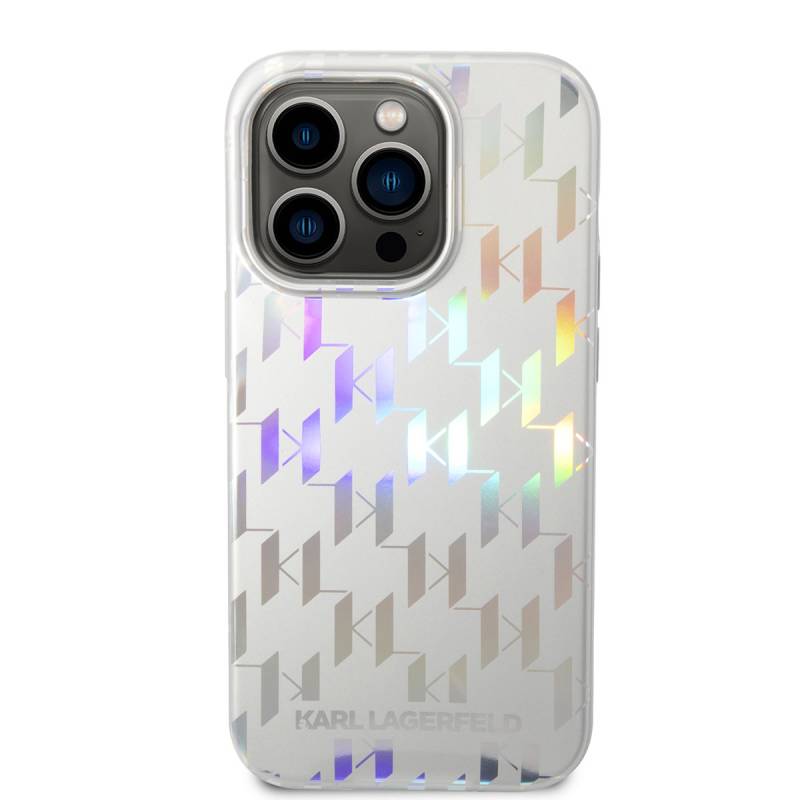 Apple iPhone 14 Pro Max Case Karl Lagerfeld Hologram Design Cover - 4