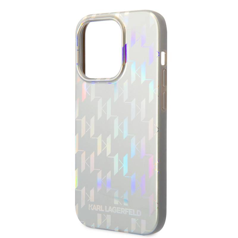 Apple iPhone 14 Pro Max Case Karl Lagerfeld Hologram Design Cover - 6