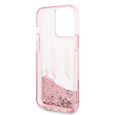 Apple iPhone 14 Pro Max Case Karl Lagerfeld Liquid Glitter Design Cover - 2