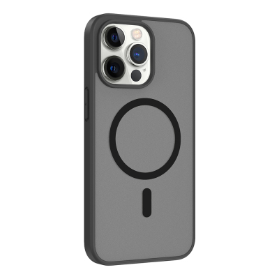 Apple iPhone 14 Pro Max Case M-safe Charging Feature Zore Ballet Flat Cover - 7