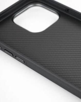 Apple iPhone 14 Pro Max Case Magsafe Charging Feature Carbon Fiber Look Zore Troy Cover - 8