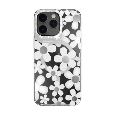 Apple iPhone 14 Pro Max Case Magsafe Charging Featured Double IMD Printed Licensed Switcheasy Artist-M Fleur Cover - 2