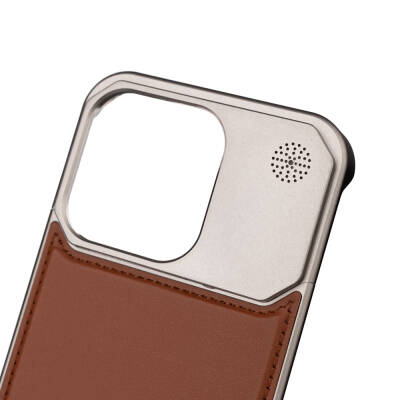 Apple iPhone 14 Pro Max Case Magsafe Charging Featured Mechanism Scent Chamber Zore Mostar Cover - 11