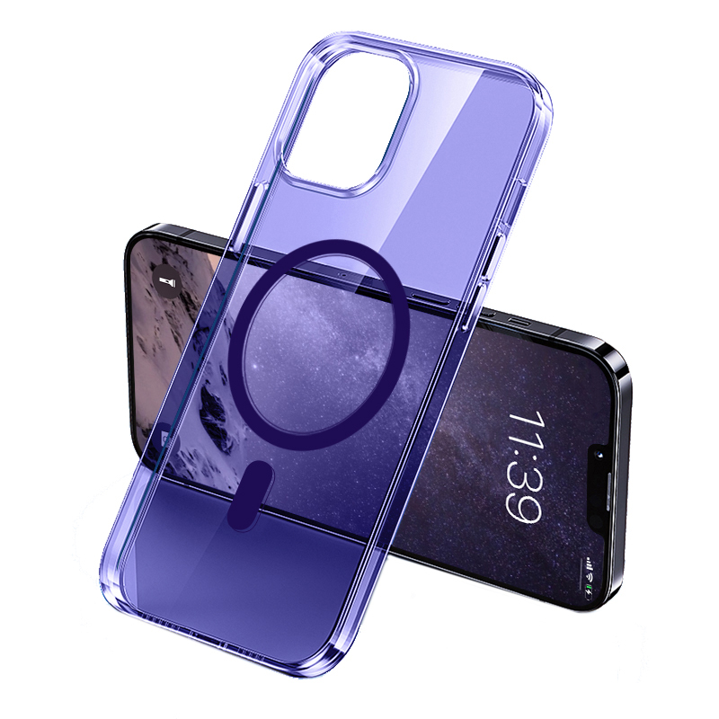 Apple iPhone 14 Pro Max Case Magsafe Charging Featured Transparent Hard PC Wlons Pita Cover - 2