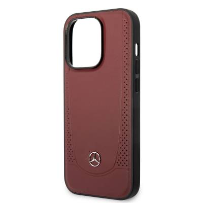 Apple iPhone 14 Pro Max Case Mercedes Benz Magsafe Urban Leather Cover with Charger - 2