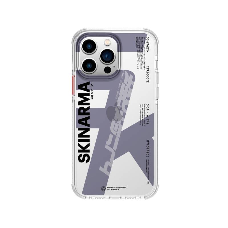 Apple iPhone 14 Pro Max Case SkinArma Transparent Airbag Design Raku Cover - 6