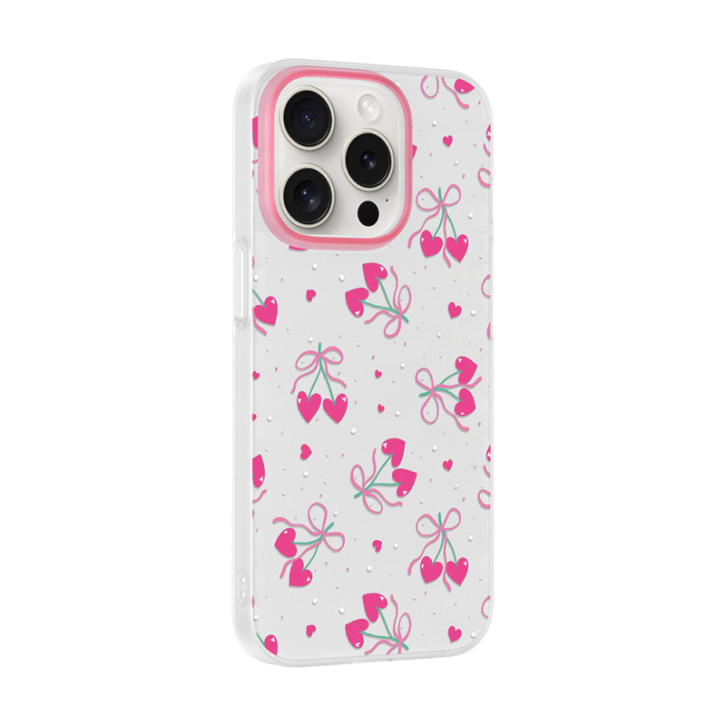 Apple iPhone 14 Pro Max Case with Camera Protector, Patterned Zore Clip Cover - 6