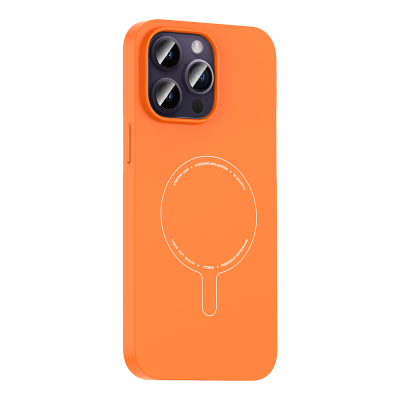 Apple iPhone 14 Pro Max Case with M-Safe Charging and Camera Protection - Zore Elio Hard PC Cover - 13