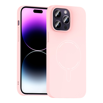 Apple iPhone 14 Pro Max Case with M-Safe Charging and Camera Protection - Zore Elio Hard PC Cover - 7