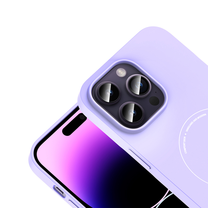 Apple iPhone 14 Pro Max Case with M-Safe Charging and Camera Protection - Zore Elio Hard PC Cover - 24