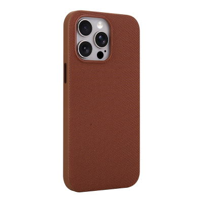 Apple iPhone 14 Pro Max Case with M-Safe Charging Feature, Fabric Design, Zore Miami Hard PC Cover - 11