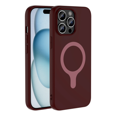 Apple iPhone 14 Pro Max Case with M-Safe Charging Feature, Zore Aris Silicone Cover - 10