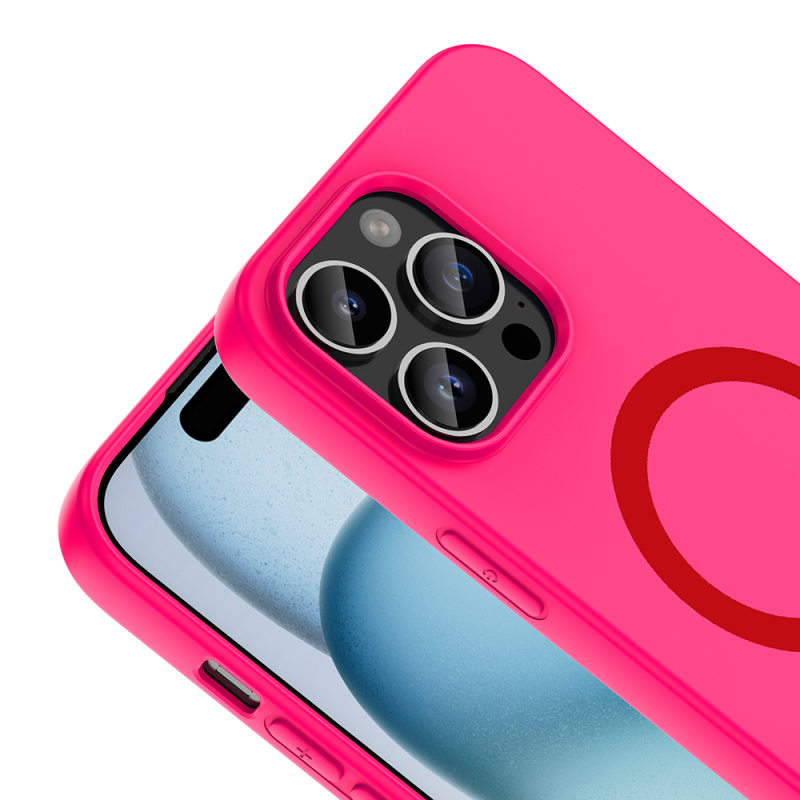 Apple iPhone 14 Pro Max Case with M-Safe Charging Feature, Zore Aris Silicone Cover - 14